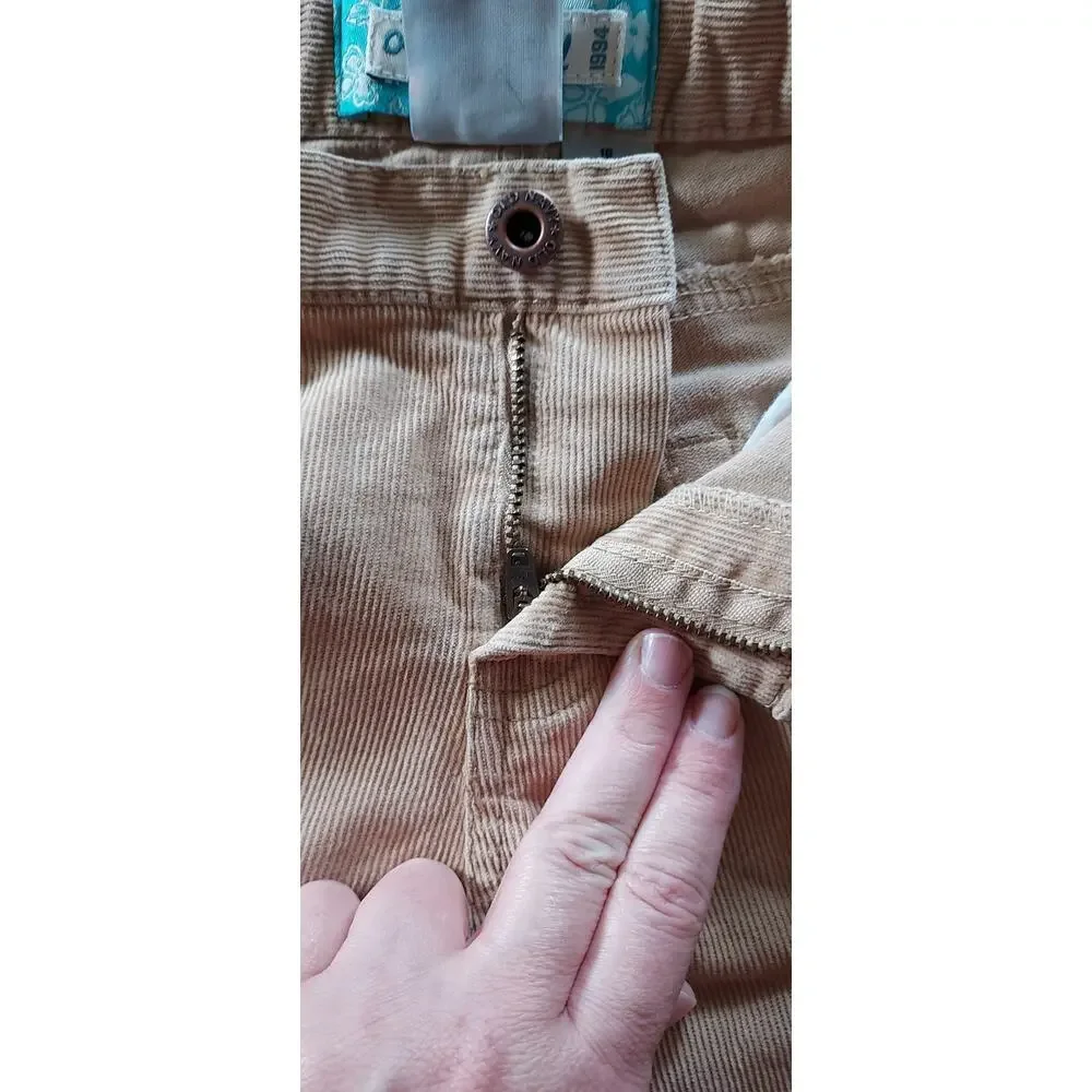 OLD NAVY Girl's Retro Brown Adjustable Waist Bootcut  Corduroy Size 10 Reg